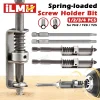 iLMH Spring-loaded Screw Holder Bit, Anti-Drop Screw Fixing Bit Power Tool Accessories, Drill Bit Holder for PH2 T20 T25 Screw