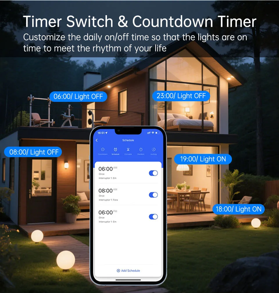 1 2 3 4 Gang WiFi RF 433mhz Touch Wall Light Smart Wireless with Switch 220V no Neutral EU Work With Tuya Alexa Google - Image 3