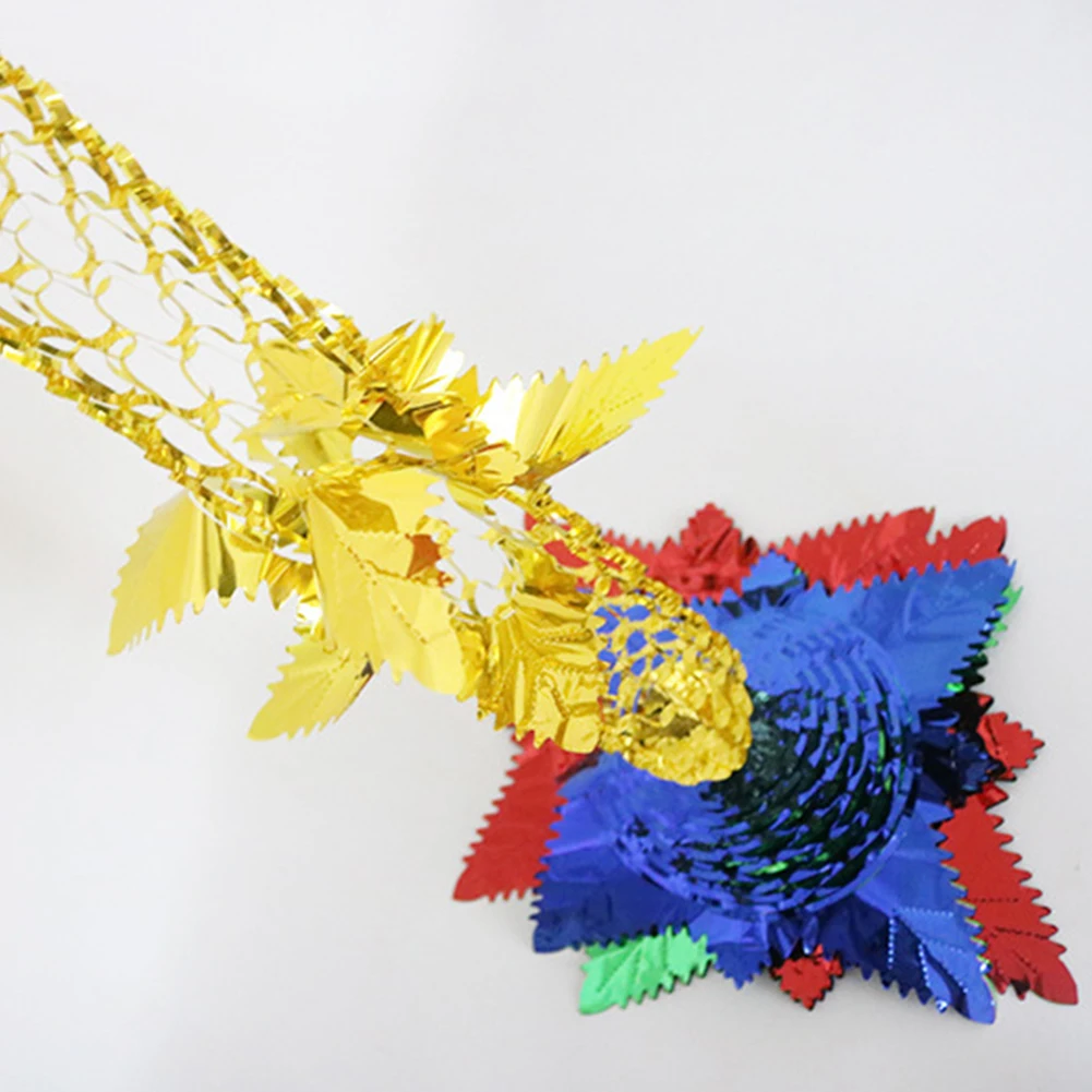 1-20Pcs Foil Garland Christmas Garland Home Decoration Ceiling Hanging Decor Christmas Wreath Decorative Garlands Party Supplies - Image 5