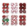 1 Box 6cm Gold Plastic Christmas Hanging Ball New Year Xmas Tree Gift Pendants Ornament Christmas Navidad Party Home Decoration