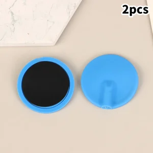 1 Pair Muscle Stimulator Electrode Pads - Circular Replacement for Body Toning Massage Machine, Pain Relief