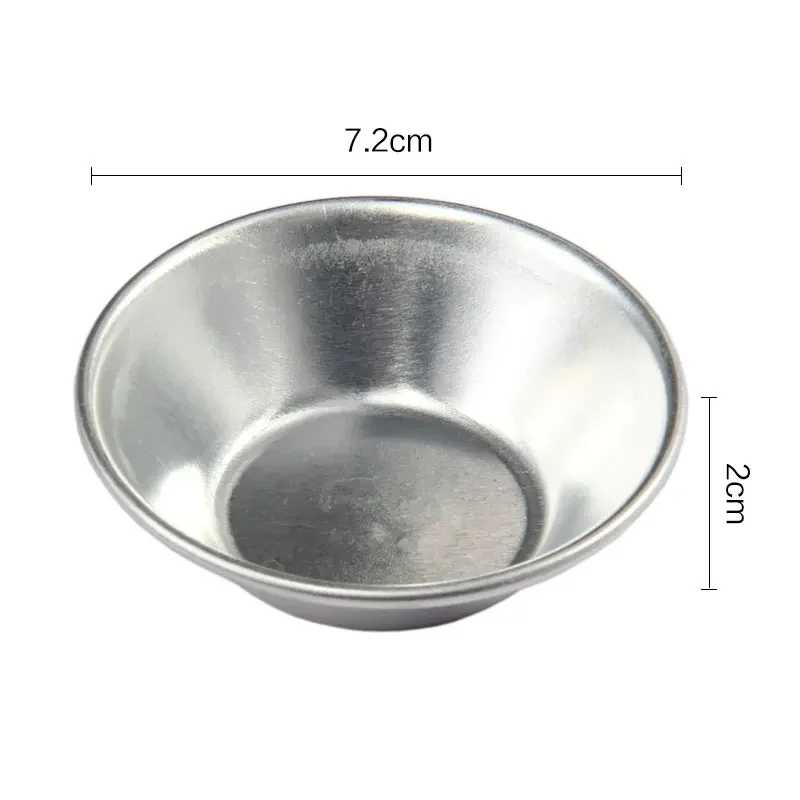 10 Slices Cake Style Oven Round Baked Eggs in Tin Foil Cake Tool Tart Mold Baking Accessories Baking Tools for Cakes - Image 6