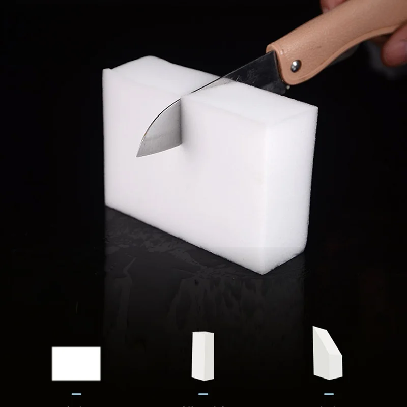 100 Pcs/lot Melamine Sponge Magic Sponge Eraser For Kitchen Dish Washing Cleaner Bathroom Melamine Cleaning Sponge 100X60X15MM - Image 4
