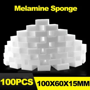 100 Pcs/lot Melamine Sponge Magic Sponge Eraser For Kitchen Dish Washing Cleaner Bathroom Melamine Cleaning Sponge 100X60X15MM