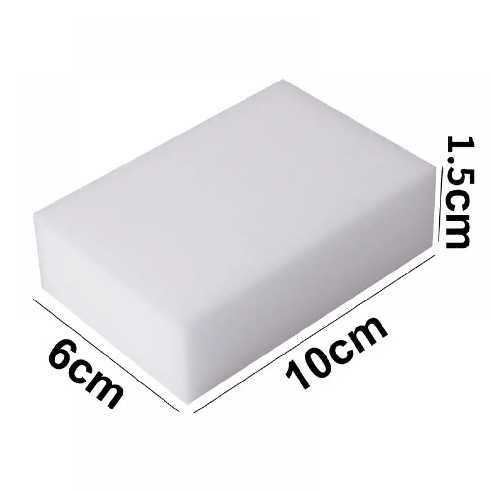 100 Pcs/lot Melamine Sponge Magic Sponge Eraser For Kitchen Dish Washing Cleaner Bathroom Melamine Cleaning Sponge 100X60X15MM - Image 6