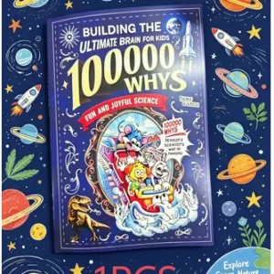 100000 Whys: Building the Ultimate Brain for Kids English Version Fun Science Cartoon Book Children's Early Education STEM Learn