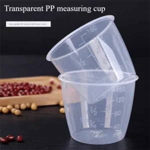 100/160ml Rice Measuring Cup Plastic Clear Measuring Jugs with Scale Digital Kitchen Scale Measurement Tools