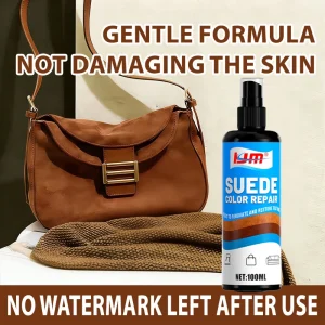 100ml Portable Suede Renovation Spray Dry Cleaning Agent Quick Stain Remover For Shoes Bags Clothes Carpet Curtains Travel Use