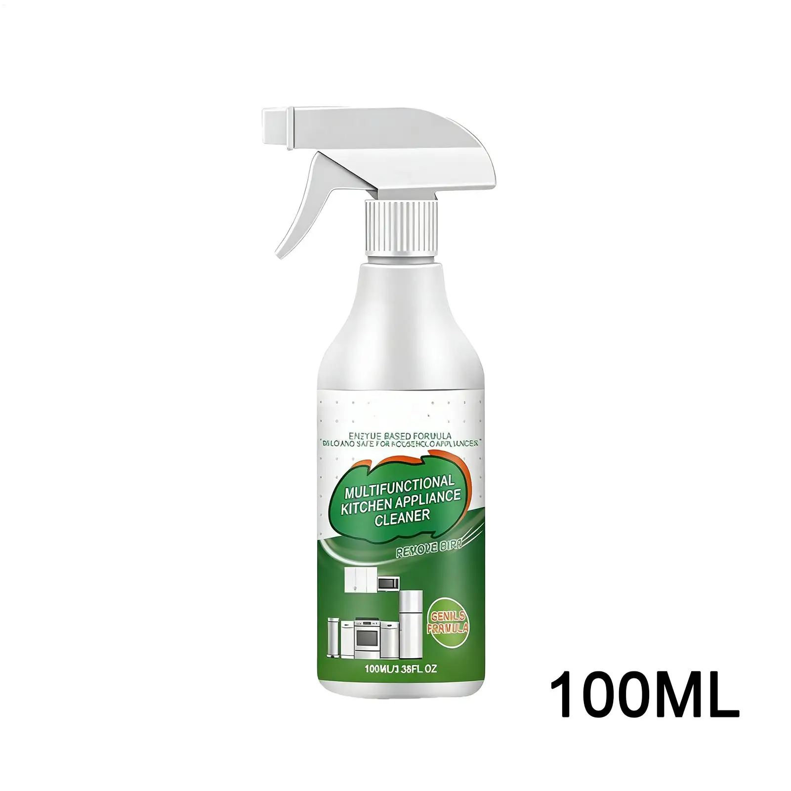 100ml Spray Foam Cleaner Gentle Multi-Purpose Stain Remover Kitchen Cleaning Spray Enzyme Cleaner Enzyme foam cleaner kitchen - Image 6