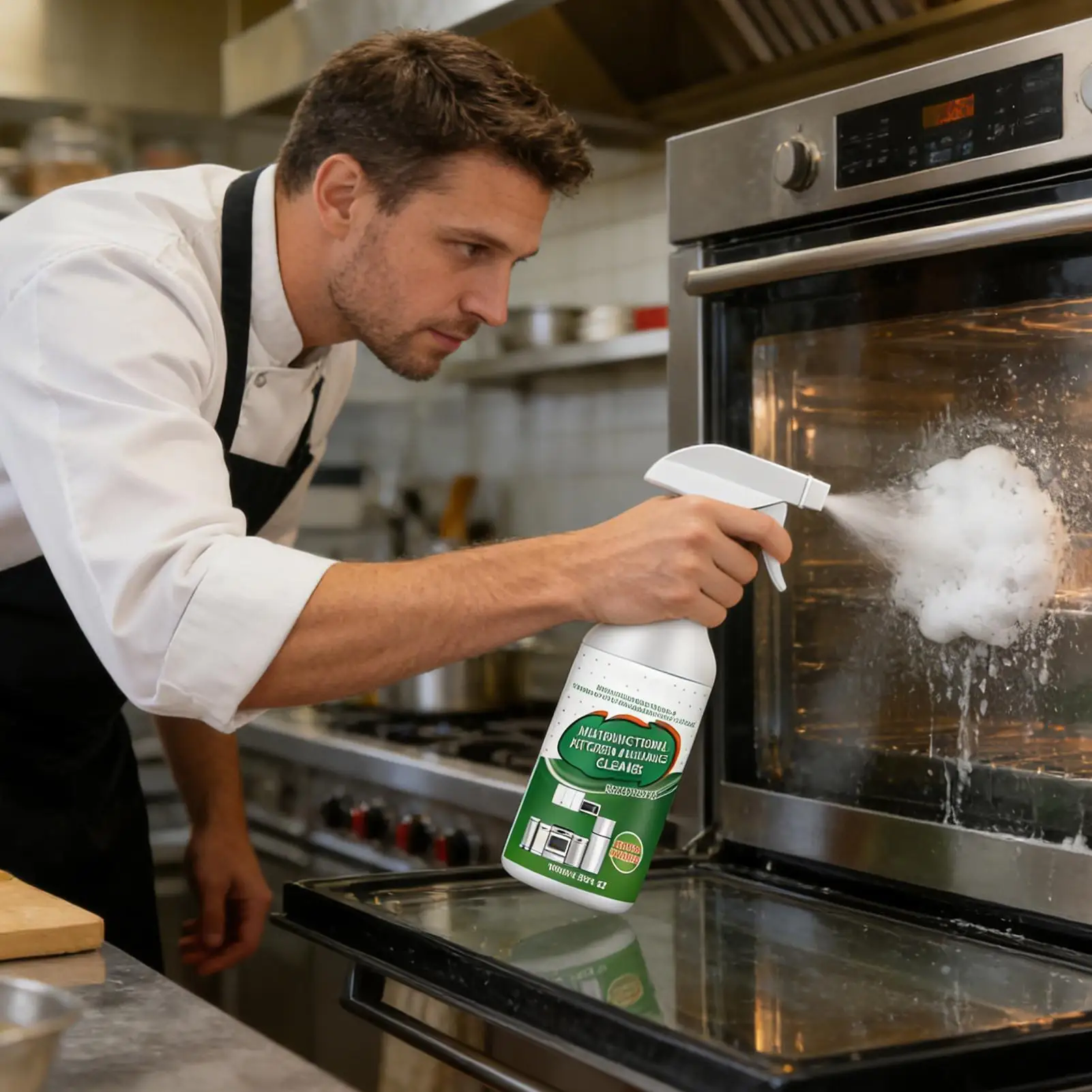 100ml Spray Foam Cleaner Gentle Multi-Purpose Stain Remover Kitchen Cleaning Spray Enzyme Cleaner Enzyme foam cleaner kitchen - Image 4