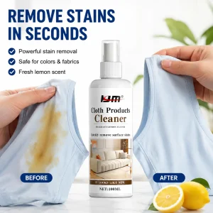 100ml Underwear Stain Remover Spray Deep Clean Yellow Urine Sweat Stains Odor Eliminator For Clothes Bedding Fabric