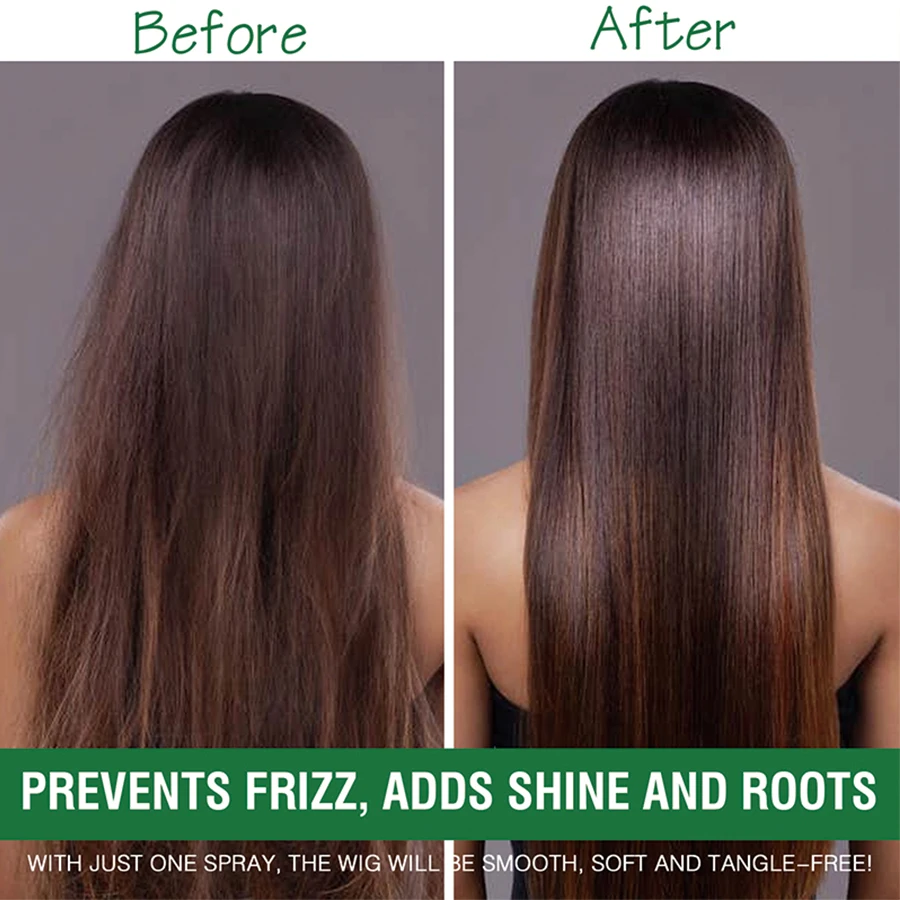 100ml Wig Milk Spray Moisturizing Care Spray for Wig Synthetic Hair Prevent Frizz Leave-in Conditioner for Wigs Smooth and Shine - Image 5