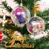 10PCS Christmas Tree DIY Ball Filling Decoration Hanging Decoration Wedding Party Festival Event Decoration Supplies