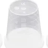 10Pcs 30ml Medicine Measuring Measure Cups With White Lids Cap Beaker Liquid Measure Jug Cup Containe Clear Container For Baking