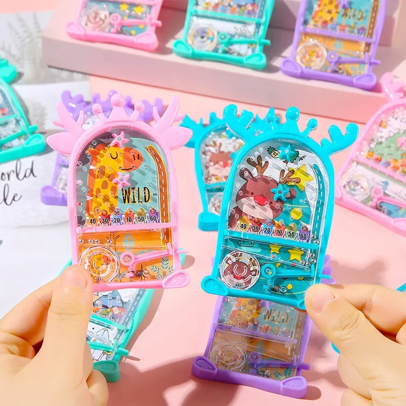 10Pcs Cartoon Animal Shooting Pinball Rolling Bead Ball Maze Toys for Kids Birthday Party Favors Goodie Bag Kindergarten Prize - Image 3