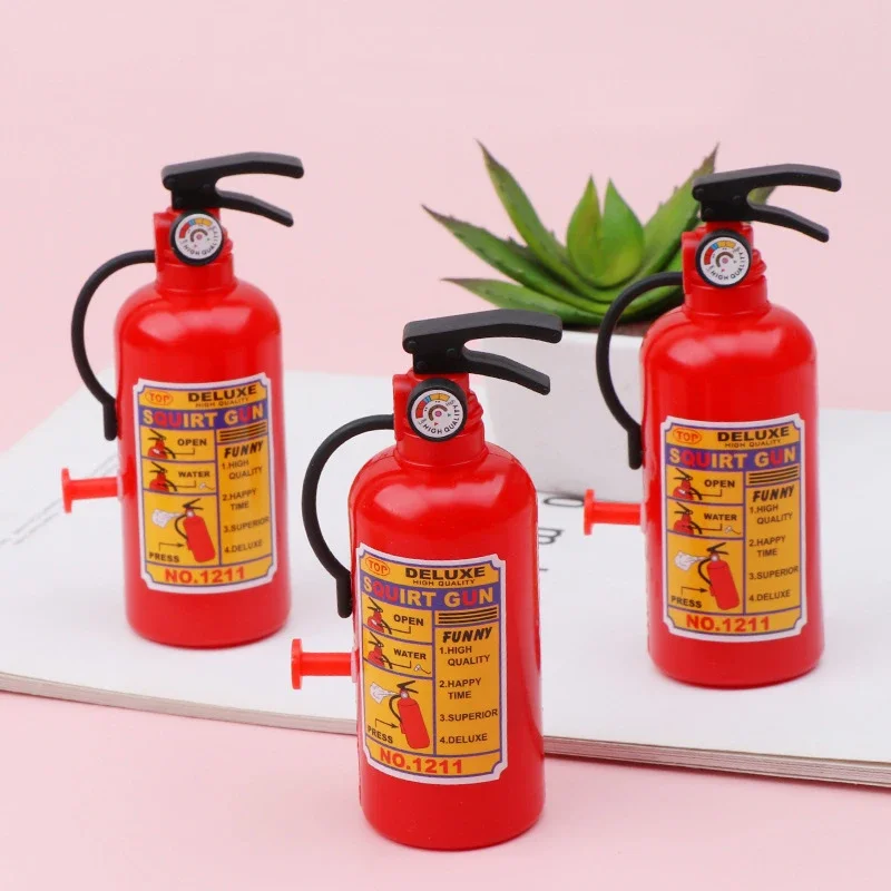 10Pcs Creative Mini Fire Extinguisher Water Guns Outdoor Summer Toys for Kids Birthday Party Favors Pinata Fillers Goody Bag - Image 2