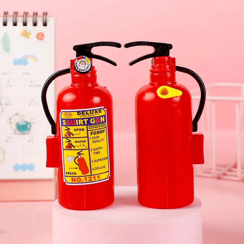 10Pcs Creative Mini Fire Extinguisher Water Guns Outdoor Summer Toys for Kids Birthday Party Favors Pinata Fillers Goody Bag - Image 3