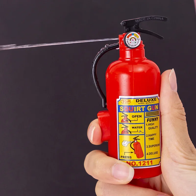 10Pcs Creative Mini Fire Extinguisher Water Guns Outdoor Summer Toys for Kids Birthday Party Favors Pinata Fillers Goody Bag - Image 4