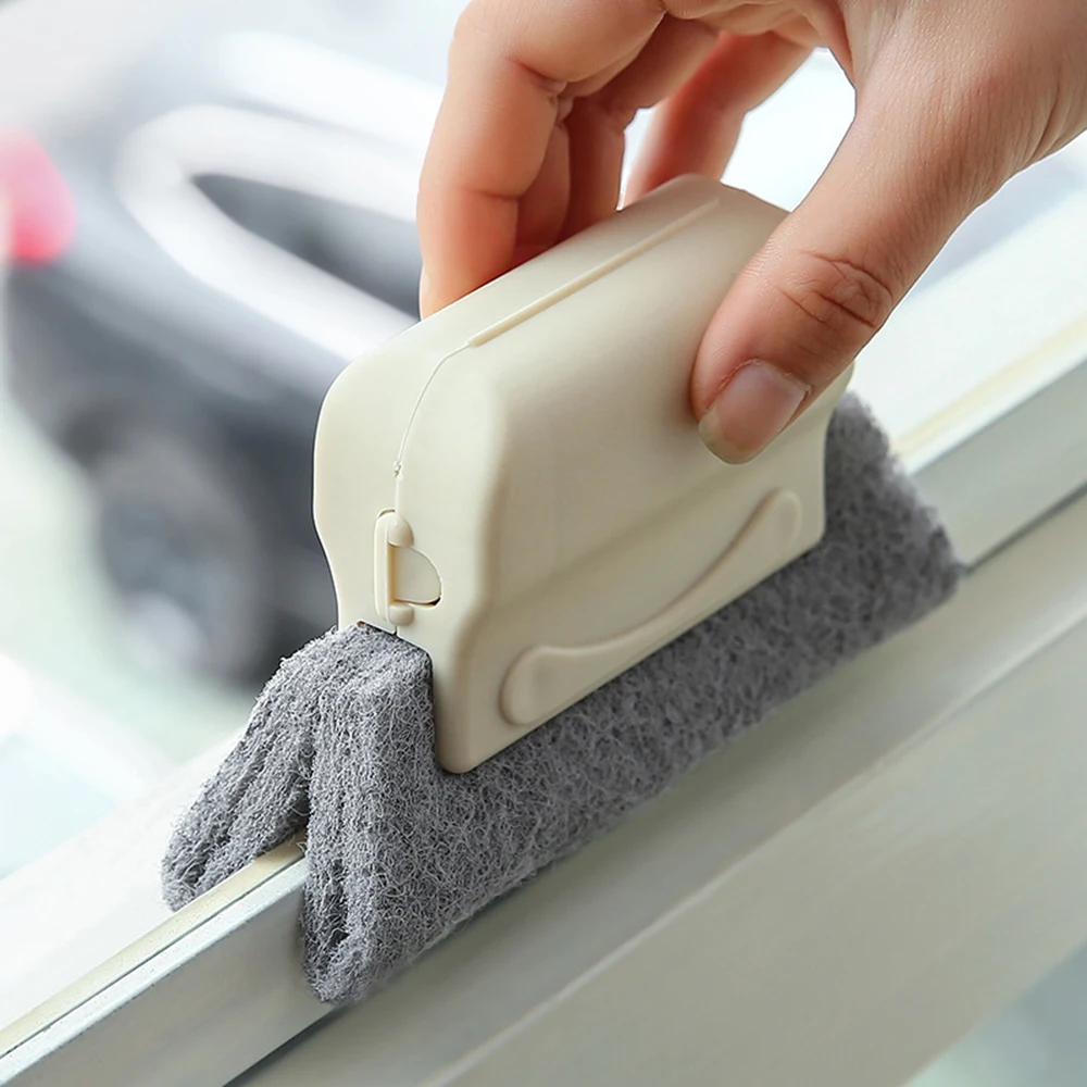 1/10PCS Window Groove Cleaning Brush Can Be Cleaned, Reusable Dust Brush Suitable For Gaps, Dead Corners, Window Slots Small Bru - Image 3