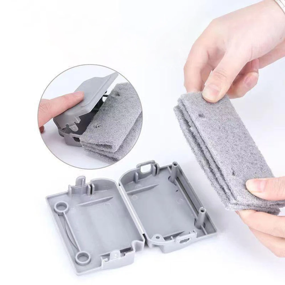 1/10PCS Window Groove Cleaning Brush Can Be Cleaned, Reusable Dust Brush Suitable For Gaps, Dead Corners, Window Slots Small Bru - Image 5