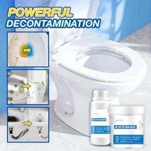 110g/250g Toilet Active Oxygen Agent Powerful Pipe Dredging Agent Kitchen Water Pipe Sewer Toilet Sink Cleaning Deodorant Powder