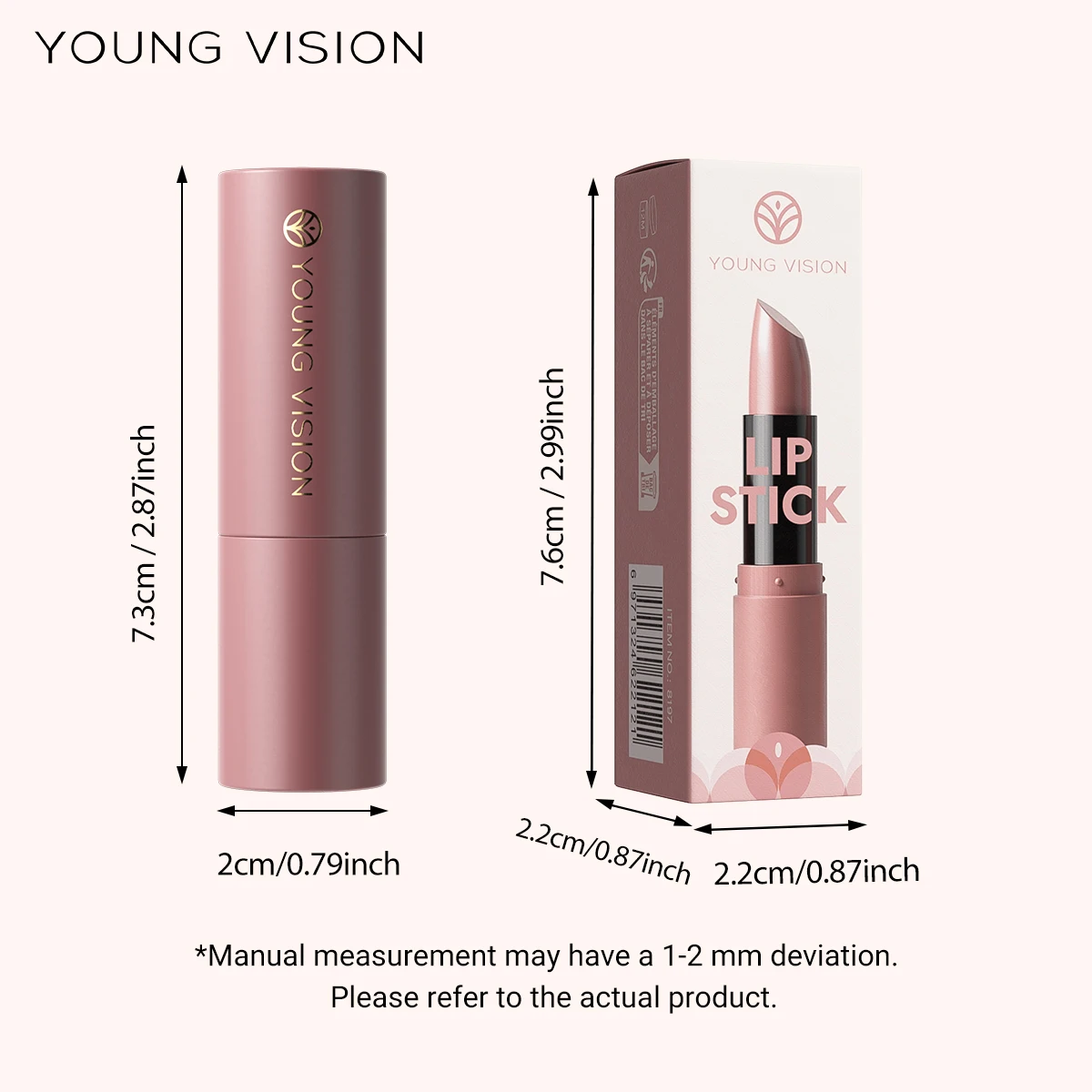 12-Color Matte Lipstick , Non-Fading, Non-Stick Cup Long-Lasting Velvet Finish, Smooth Matte Lip Color Waterproof Smudge-proof - Image 4