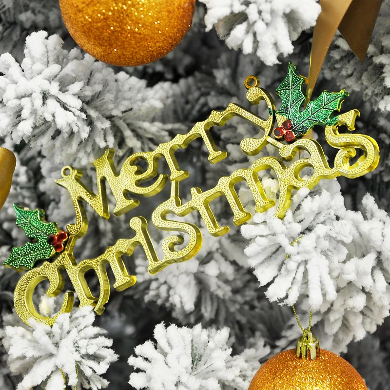 120-300cm Dense Velvet Snow-covered Christmas Tree with Decorations & Light Strings for Christmas Shopping Mall Home Decoration - Image 3
