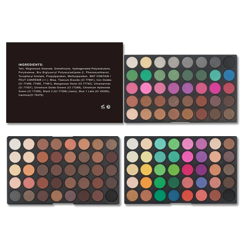 120 Color Eye Makeup,3-in-1 Eyeshadow Palette,Matte Shimmer Highly Pigmented Long Lasting Waterproof Eye Shadow for Festival - Image 5