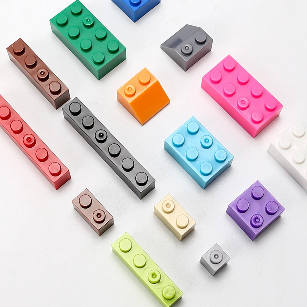 125/250g Building Blocks Bulk Set City Classic Bricks Colorful Assembly DIY Creative Holiday Gifts Educational Interactive Toys - Image 3