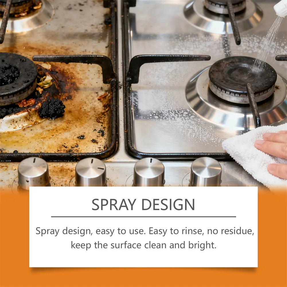 120ml Multi-Purpose Cleaner Kitchen Spray Fresh-Scented No Harsh Odors Removes Grease Stains Multi-Purpose Cleaner For Kicthen - Image 5