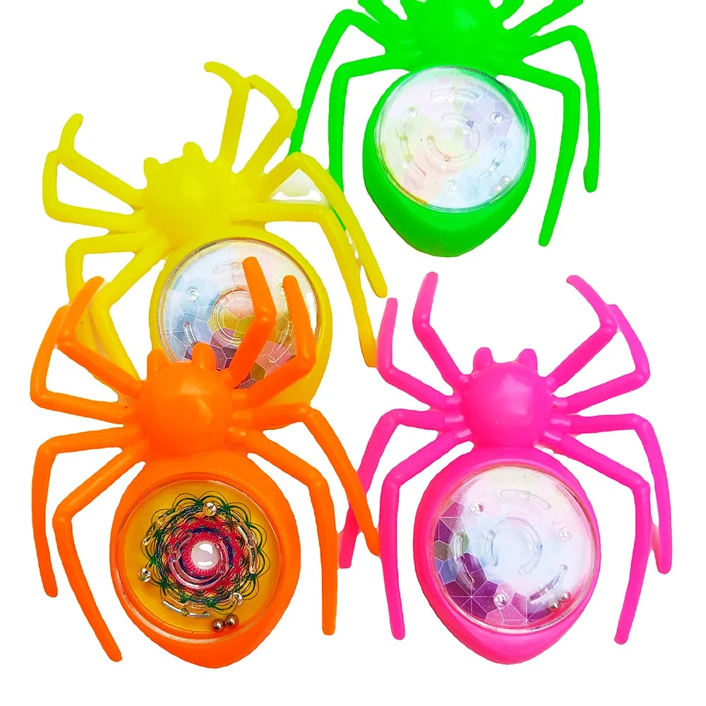 12/30 Pcs Fun Children's Day Birthday Party Favor Candy Color Spider Rolling Ball Maze Game Pinata Filled Gift Bag Toy Giveaway - Image 2
