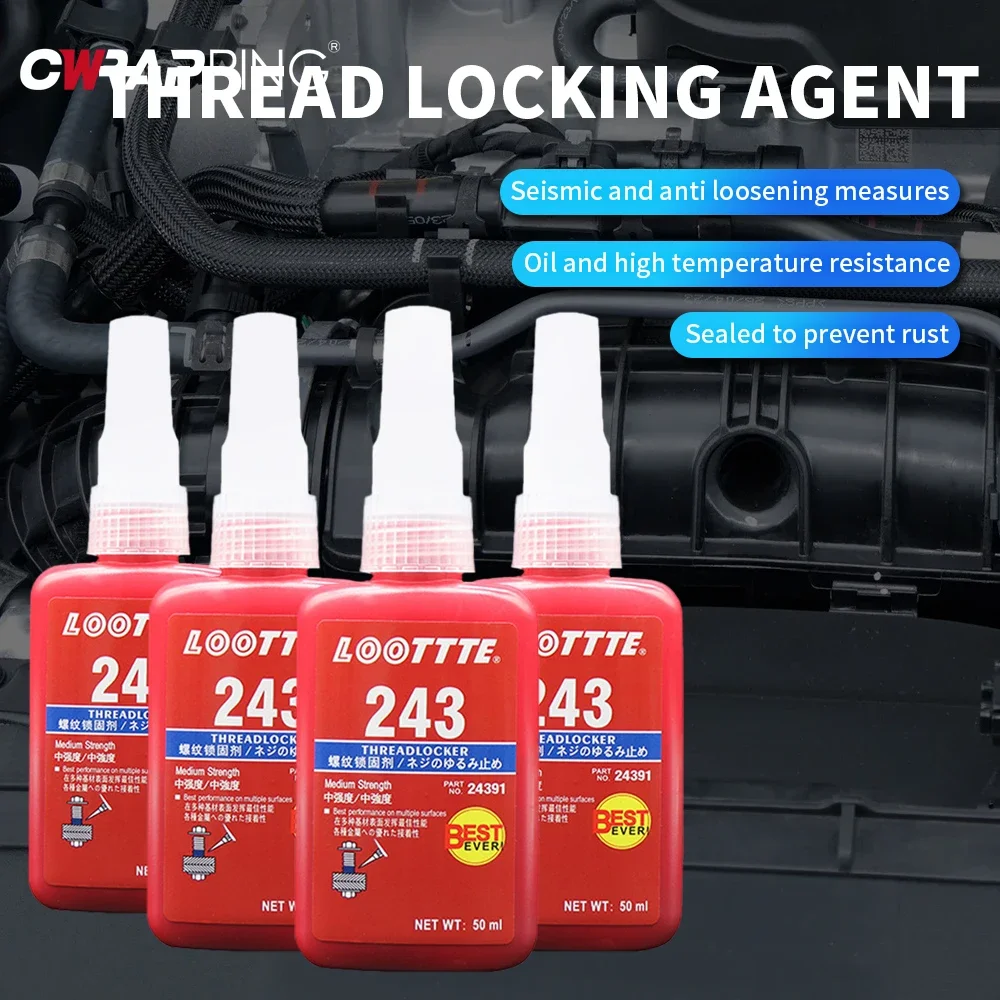 1/2/3pcs Threadlocker Screw Glue Quickly Cured Thread Locking Agent Anaerobic Adhesive Corrosion-Resistant Anti-Loosening Glue - Image 2