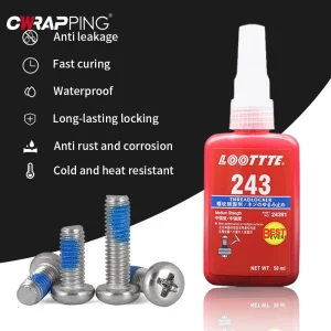 1/2/3pcs Threadlocker Screw Glue Quickly Cured Thread Locking Agent Anaerobic Adhesive Corrosion-Resistant Anti-Loosening Glue