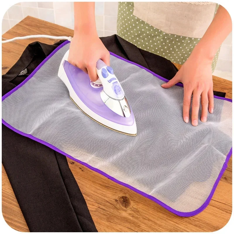 1/2/4/5pcs Cloth Protective Press Mesh Insulation Ironing Board Mat Cover Against Pressing Pad Mini Iron Random Colors - Image 4
