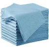 12Packaged Extra Large Microfiber Glass Cleaning Cloth - Super Absorbent，Lint-free and traceless，Independent Packaging，Suitable