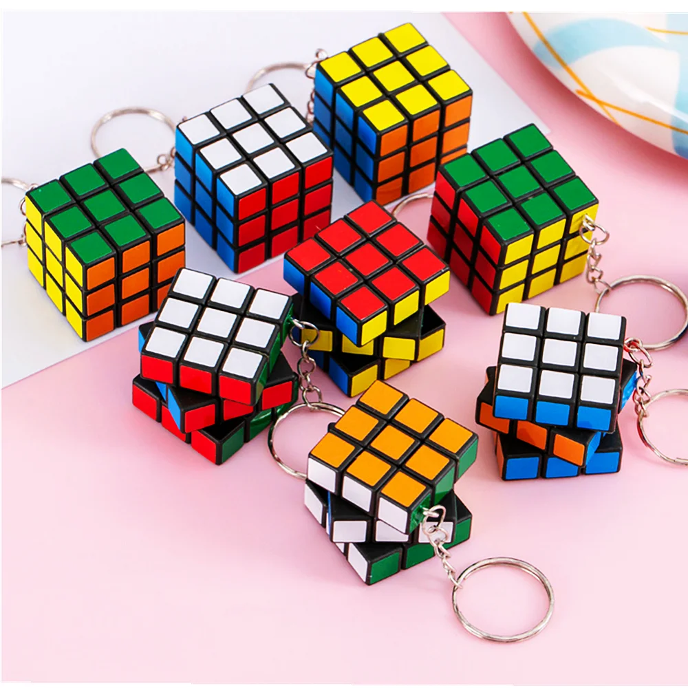 12Pcs 3cm Mini Magic Cube Children Educational Toys Kindergarten Prize Kids Birthday Party Favors Goodie Bag Pinata Fillers - Image 3