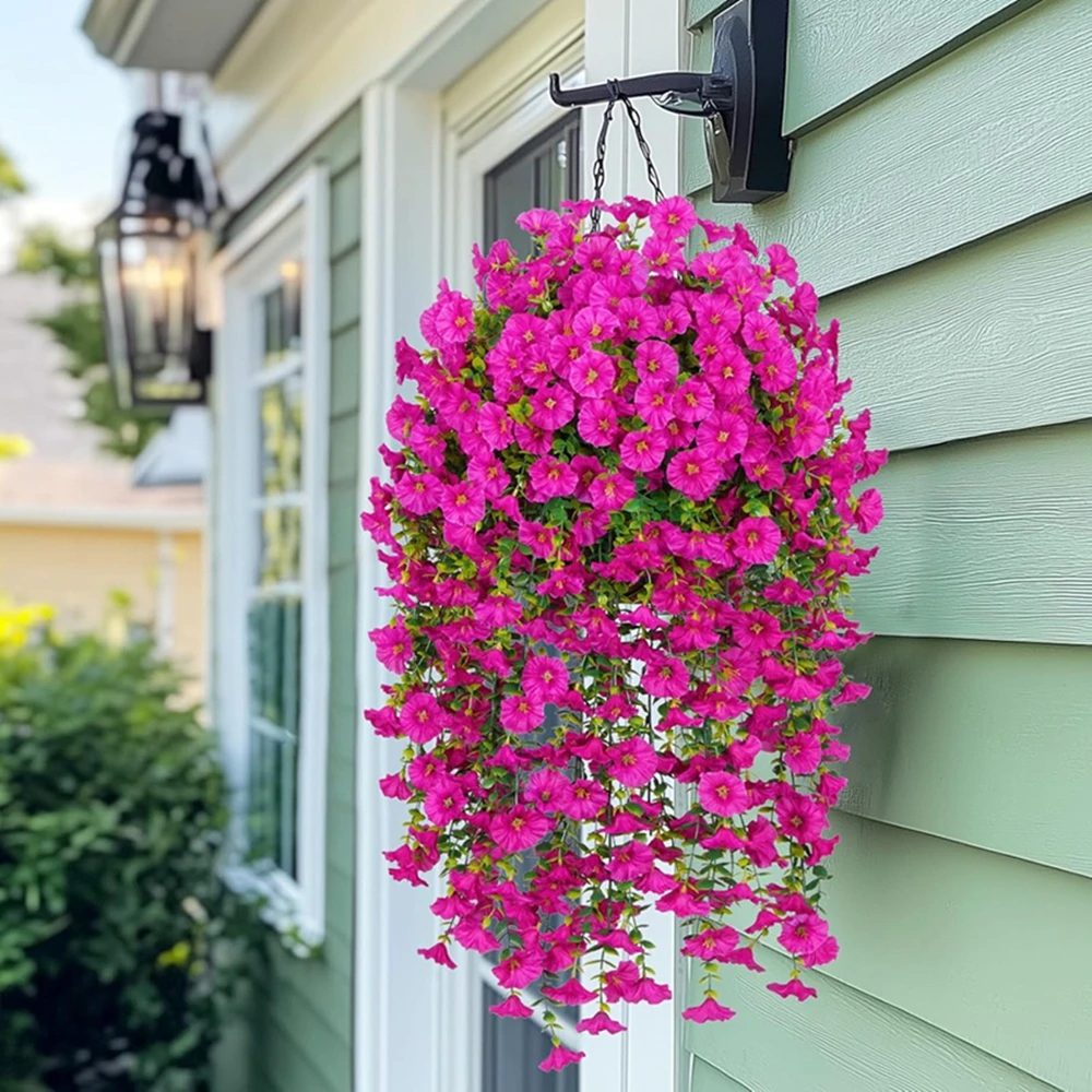 1/2Pcs Artificial Flowers Vine Morning Glory Wedding Home Room Table Festival Decor Halloween Outdoor Yard Garden Arch DIY Gifts - Image 3