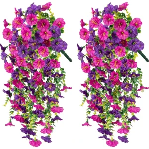 1/2Pcs Artificial Flowers Vine Morning Glory Wedding Home Room Table Festival Decor Halloween Outdoor Yard Garden Arch DIY Gifts