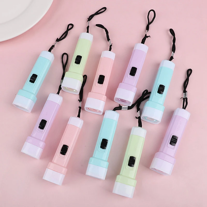 12Pcs LED Mini Flashlight Kids Birthday Party Favors Goodie Pinata Filler Toy Wedding Guests Gift Halloween Christmas Decoration - Image 3