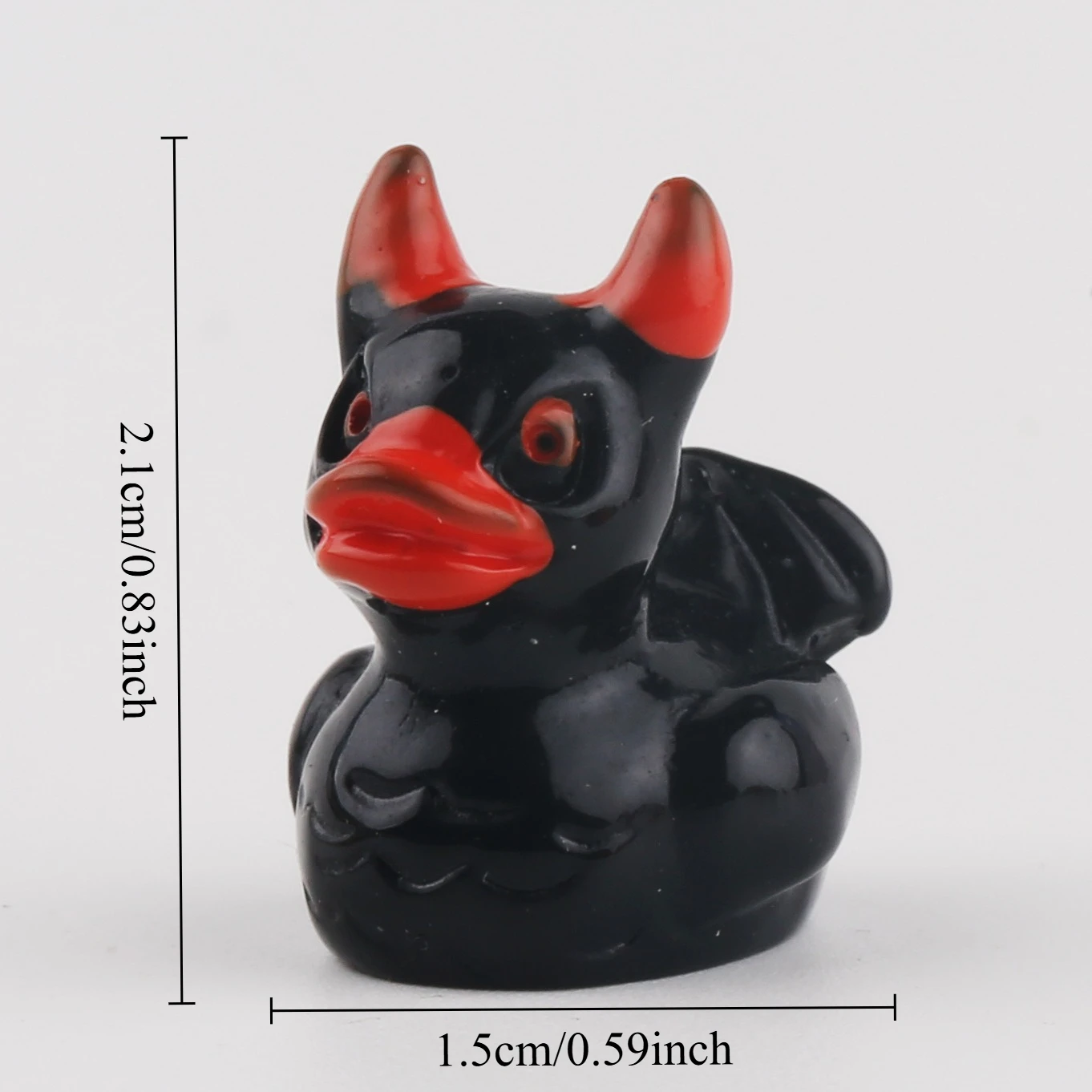12Pcs/set Mini Resin Halloween Ducks and Ghost Miniatures Figurines Bulk for Garden Fairy Micro Landscape Home DIY Decoration - Image 6
