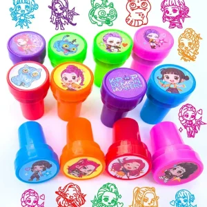 12pc/24pc Kids Stamp Set Birthday Party Favors DIY Painting Teaching Tool Photo Album Decorations Party Bag Fillers