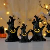 1/2pcs Halloween Tree Lights Decorations Haunted Tree with Glowing Eyes for Home Indoor Haunted House Halloween Party Decoration