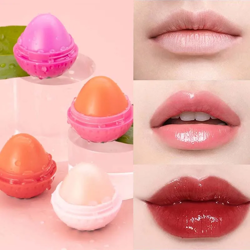 1/4Pcs Strawberry Lip Balm Long-Lasting Moisturizing Repair Hydrating Red Lipstick Cute Fruits Repairs Dry Lips Care Cosmetics - Image 5