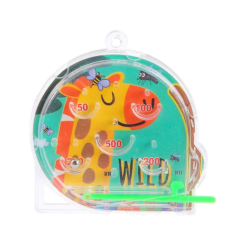 15Pcs Cartoon Animal Pin Ball Maze Puzzle Game Educational Toys for Kids Birthday Party Favors School Gifts Pinata Goodie Bag - Image 5