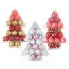 17Pcs 4CM Christma Balls Decoration Hanging Christmas Tree Ornaments Ball Pendant Home Room Decor 2026 New Year Navidad Decor
