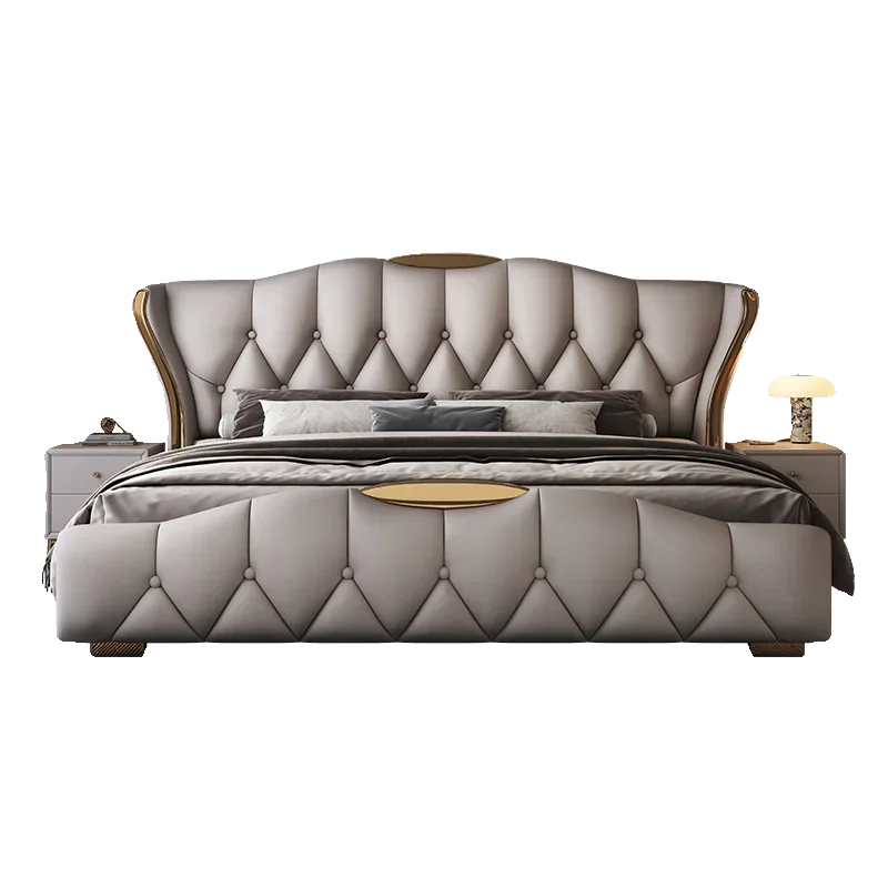180X200cm complete bedroom furniture king set headboards double full marriage bedrooms cheap full size queen bed cadre de lit - Image 6