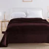 1PC Double Layer Flannel Throw Blanket 100×150/150×200/200×230/229×229cm Reversible Thick Plush Warm Bed Cover Soft Anti-Pilling Machine Washable Bedding for Twin Full Queen King Bed