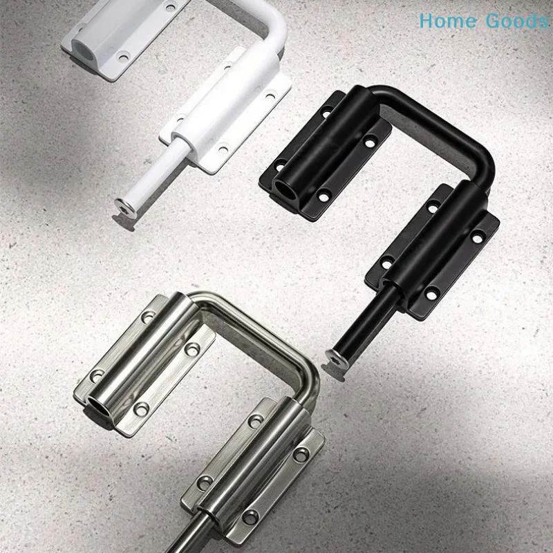 1PC Durable Aluminum Alloy Door Latch Lock 90/180 Degree Gate Latch Safety Anti-theft Buckle Door Bolts Door Buckle Hardware - Image 6