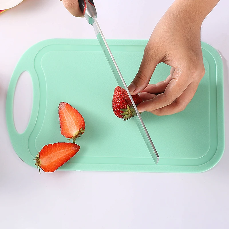 1PC Food Chopping Block Chopping Board Mini Non-Slip Kitchen Meat Fruit Vegetable Cutting Board Food Slice Cut Chopping Block - Image 2