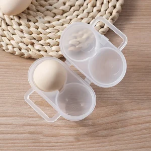 1PC Portable Anti-Break Egg Tray Shockproof Plastic Storage Box for Travel Camping Outdoor Household Eggs Organizer Tool